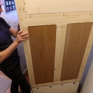 I finished the hall tree.