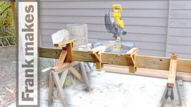 Making A Miter Saw Stand 2 Making A Miter Saw Stand