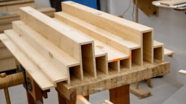 Making A Quadratic Diffuser From Plywood - Acoustics