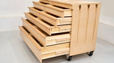 Making The Coolest Toolbox Ever - Woodworking