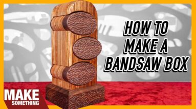 How to Make a Bandsaw Box In a New Creative Way | Easy Woodworking Project