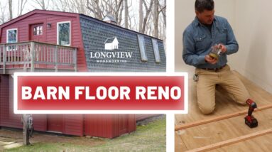 100 Year Old Barn - Fixing the Floor