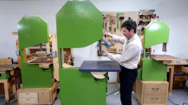 26" bandsaw paint, balance, reassembly and electrical