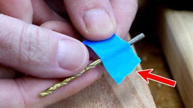 9 drilling tips in 3 minutes. What beginning woodworkers need to know.