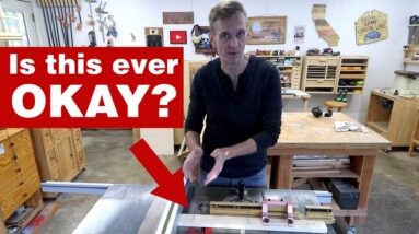 A common table saw misunderstanding #shorts