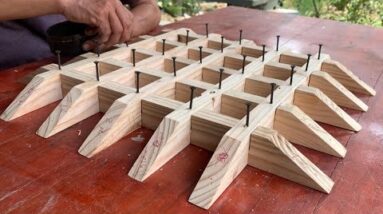 Amazing Woodworking Plan // DIY Coffee Table To Watch Euro Football 2021