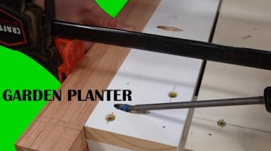 Build a Garden Planter - Free Plans - KREG JIG PROJECT #shorts
