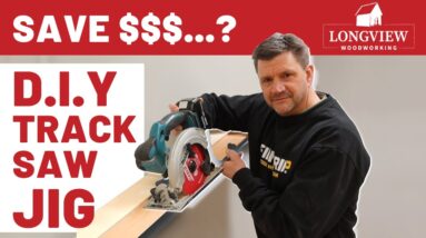 D.I.Y Track Saw JIG… You can EASILY make!