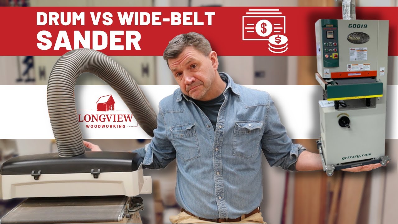 Drum Sander VS WideBelt Sander What Should YOU Buy?!?