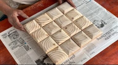 Easy And Cost Effective Woodworking Ideas // Making Chairs From Pallet Blocks Very Simple And Strong