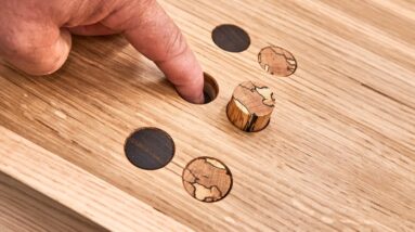 Genius Idea? Making Push Button Pop Up Bench Dogs