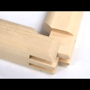 Half box half miter joint