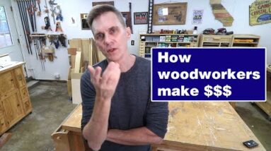 How do woodworkers make money? #shorts