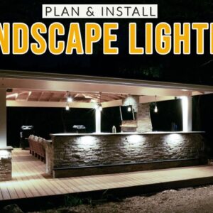 How To Light an Outdoor Space | Outdoor Kitchen Part 9