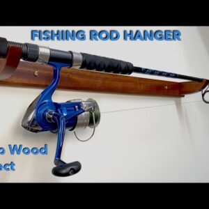 How to Make a Fishing Rod Hanger