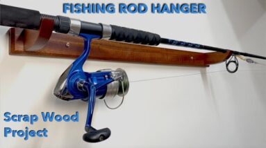 How to Make a Fishing Rod Hanger