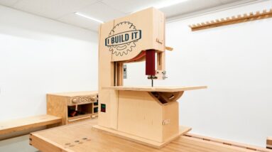 I Had a Dream about a Wooden Band Saw... then built it