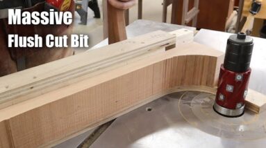 If you Can't Bend it, Shape It - Massive Flush Cut Bit