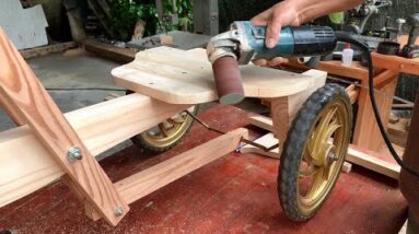 Great Creative Woodworking Ideas A Experience For Your Kids // How to Build A Irish Mail Car  - DIY!