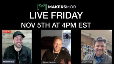 LIVE: With Jon Peters and The Samurai Carpenter