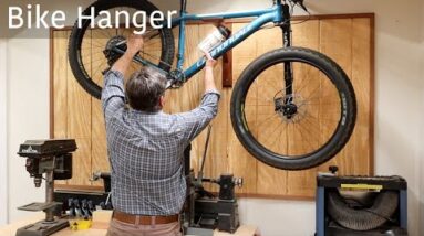 Make a Bike Hanger - Bike Rack Woodworking Project