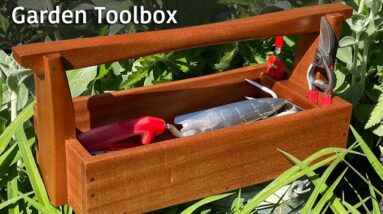 Make a Japanese Inspired Garden Toolbox