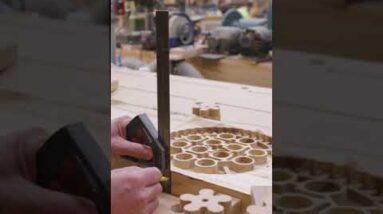 making a wood Lego gear