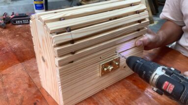 How To Make Beautiful Handmade Wooden Shoulder Bags // Art In Your Heart // Creative Ideas With Wood