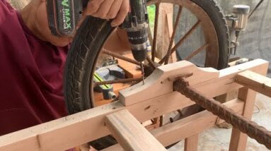 Weekend Woodworking For DIY Enthusiasts // How To Make A Easy Wooden Pallet Peddler