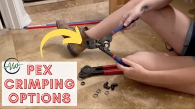 PEX Crimping Options #shorts