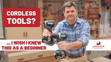 POWER TOOL BASICS - How to Use a Cordless Drill and Impact Driver