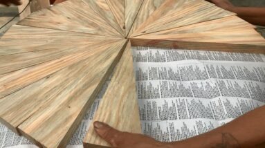 Recycle Metal And Wood Materials Into Unique Masterpieces // DIY Your Own Style Outdoor Coffee Table