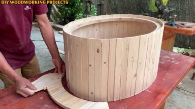 Amazing Woodworking Ideas A Extraordinary Work  // DIY Wine Rack With Beautiful Luxury Pallet Wood