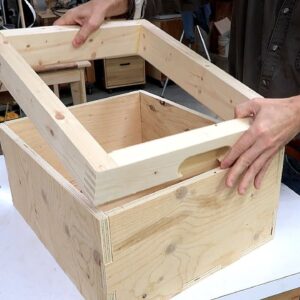 Sturdy boxes for propping things up and standing on