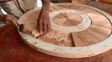 Unique And Novel Woodworking Design Ideas // Perfect Wood Reuse Project