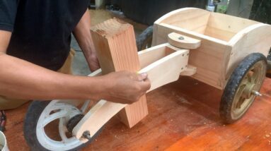 Very Creative Homemade Design Ideas // How To Make A Super Cute Kids Wooden Tricycle