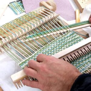 Weaving frame thread lifter experiments