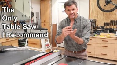 Why I Always Recommend a SawStop Table Saw