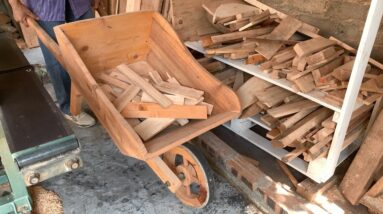 Smart Repair Recycling Woodworking Ideas // How To Restore A Discarded School Desk