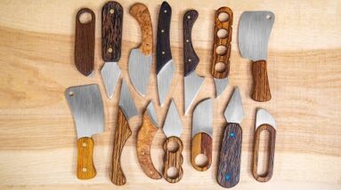 Making a TON of knives and box cutters.