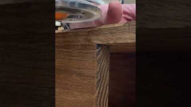 A Climb Cut can help Prevent Wood Tear Out