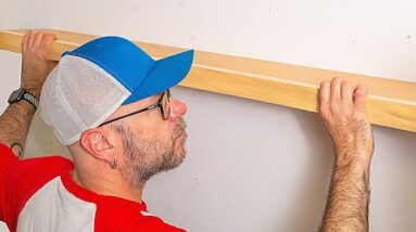 Absolute Easiest Way to Install Floating Shelves