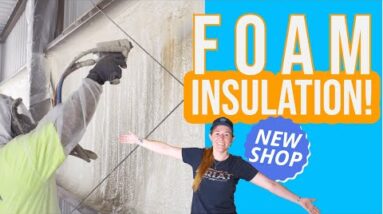 Insulating my New Shop | All About Spray Foam