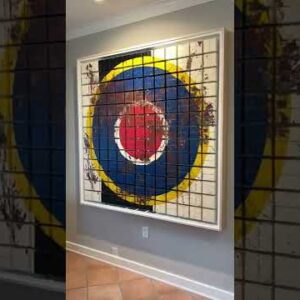 RAF Roundel, 169 Boxes hang on French Cleats #shorts