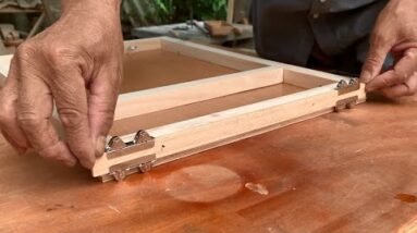 DIY Woodworking Ideas Great Gifts For Wife // How To Make A Jewelry Box With A Secret Compartment