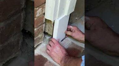 Garage Door Casing Fix Part 2 #shorts
