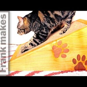 Making a Wood Cat scratcher