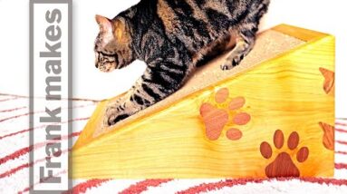 Making a Wood Cat scratcher