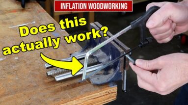Are dollar store tools any good? Saving money in financially strapped times. INFLATION WOODWORKING