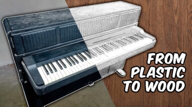 EPIC Upright Piano Makeover. A Complete Transformation!